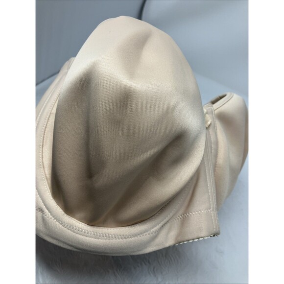 NWT Elila Plus Size Beige Strapless Convertible Straps Nude Bra Not Padded 44D - Picture 9 of 12